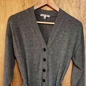 Alex Mill Belted Knit Jumpsuit – Size XS